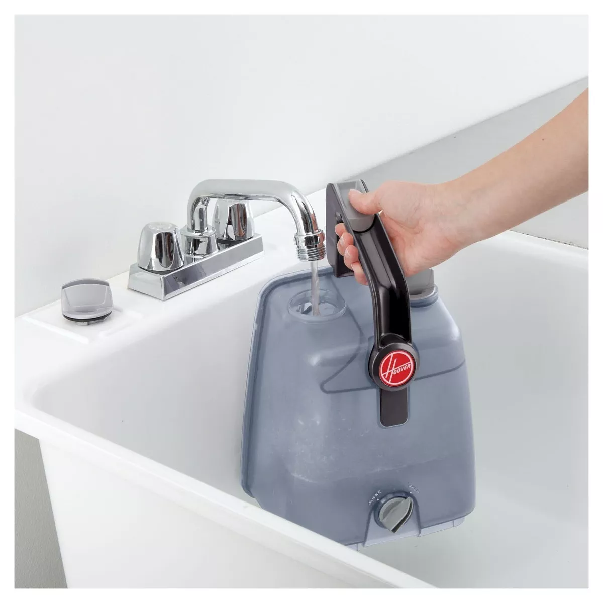 Hoover Power Scrub Deluxe Carpet Cleaner Machine and Upright Shampooer - FH50141