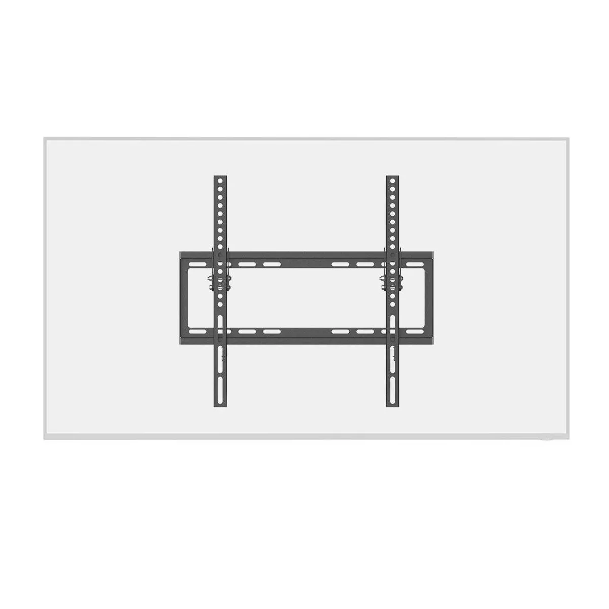 Monoprice Tilt TV Wall Mount for TVs 32in to 55in, Min Extension 0.81in, Max Weight 77 lbs, VESA Patterns up to 400x400 - SlimSelect Series