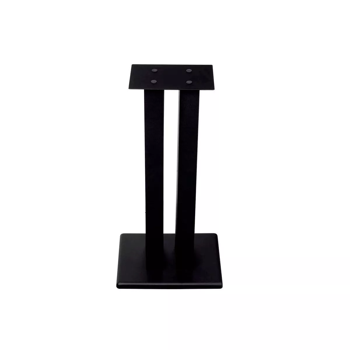 Monolith 28 Inch Speaker Stand (Each) - Black | Supports 100 lbs, Adjustable Spikes, Compatible With Bose, Polk, Sony, Yamaha, Pioneer and others