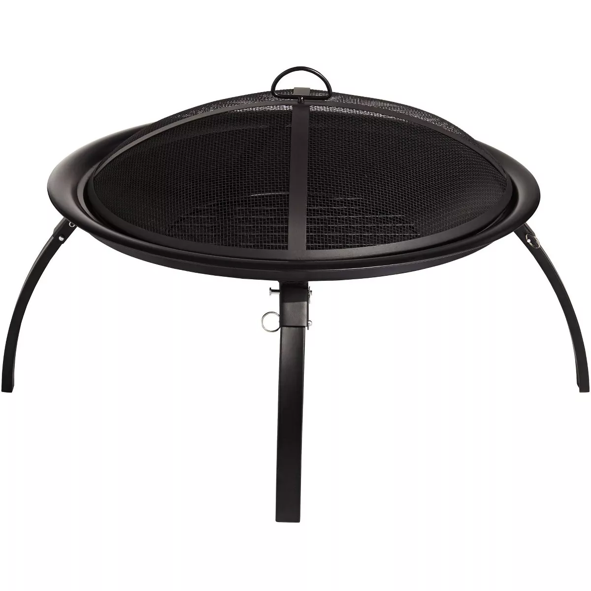 John Timberland Black Outdoor Fire Pit Round 26