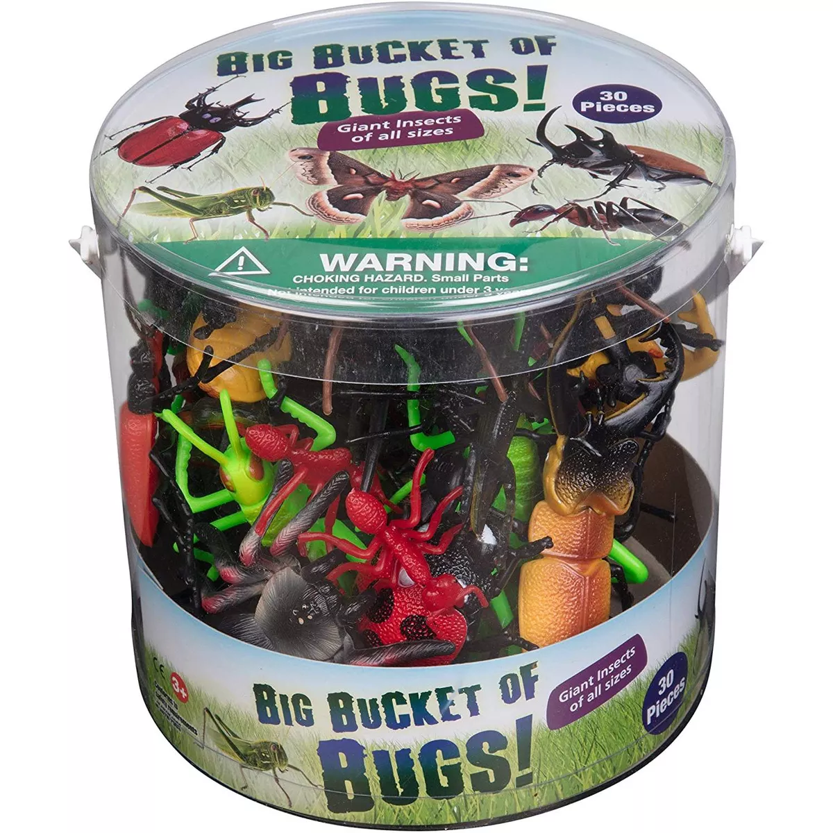 Hingfat Bug Action Figure Toy Playset, 30 Pieces