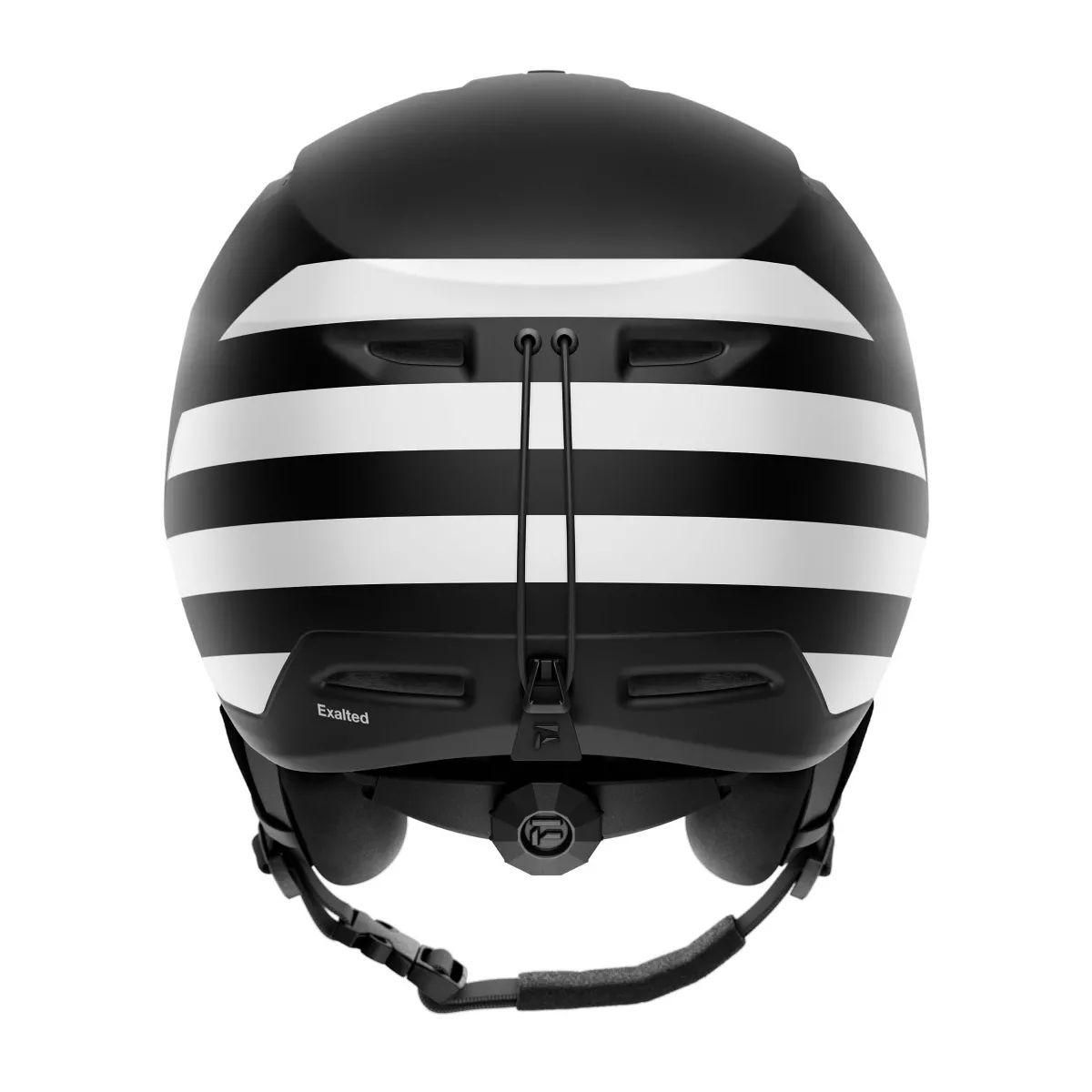 Flaxta Exalted Protective Ski and Snowboard Full Helmet with Size Adjustment System, Small/Medium Size, Black