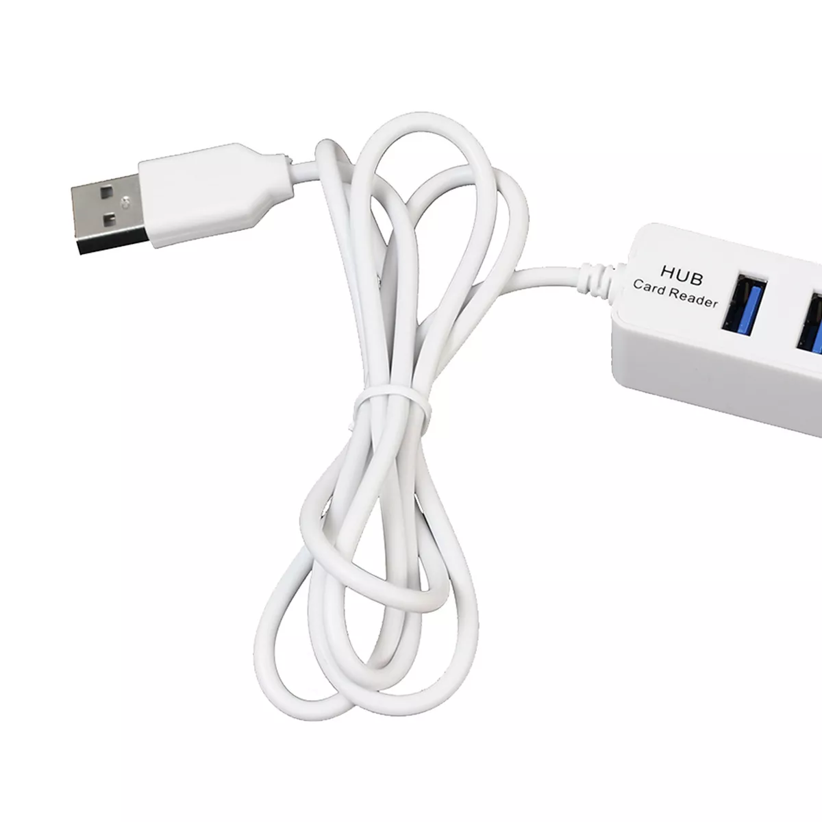 6 Port USB Hub with SD and TF Card Reader