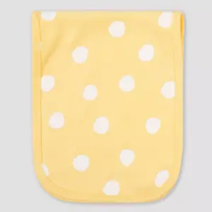 Gerber Baby Girls' 4pk Fox Interlock and Terry Burp Cloth Set - Blue