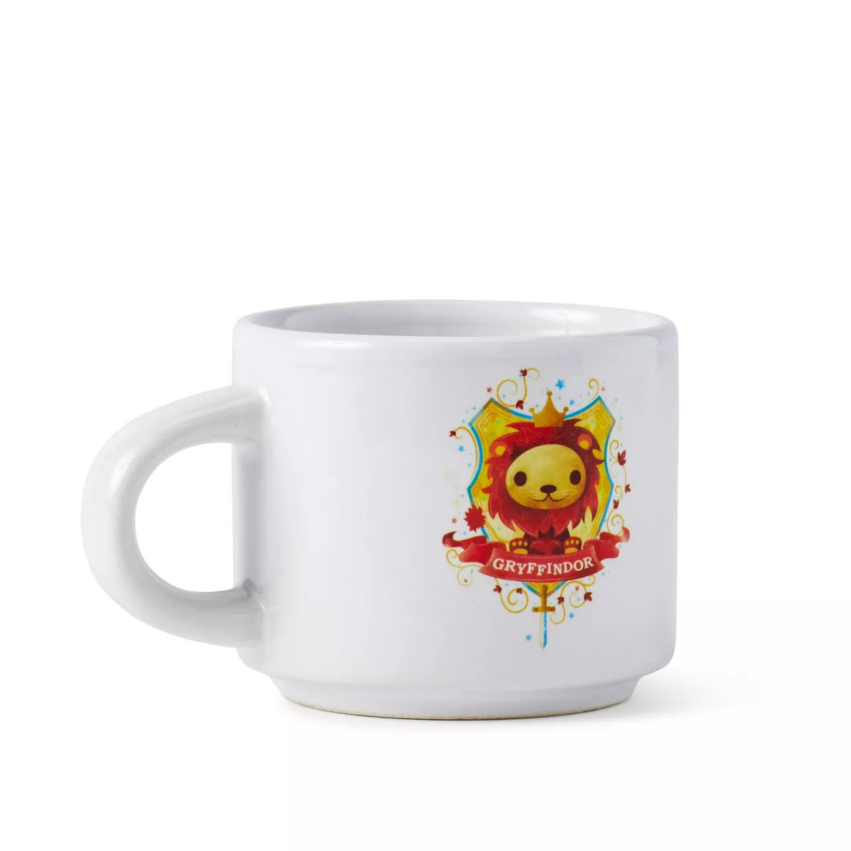 Seven20 Harry Potter Hogwarts House Gryffindor Ceramic Mini Mug - 2.67”L x 2”H