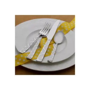 International 34pc Stainless Steel Wheels Silverware Set