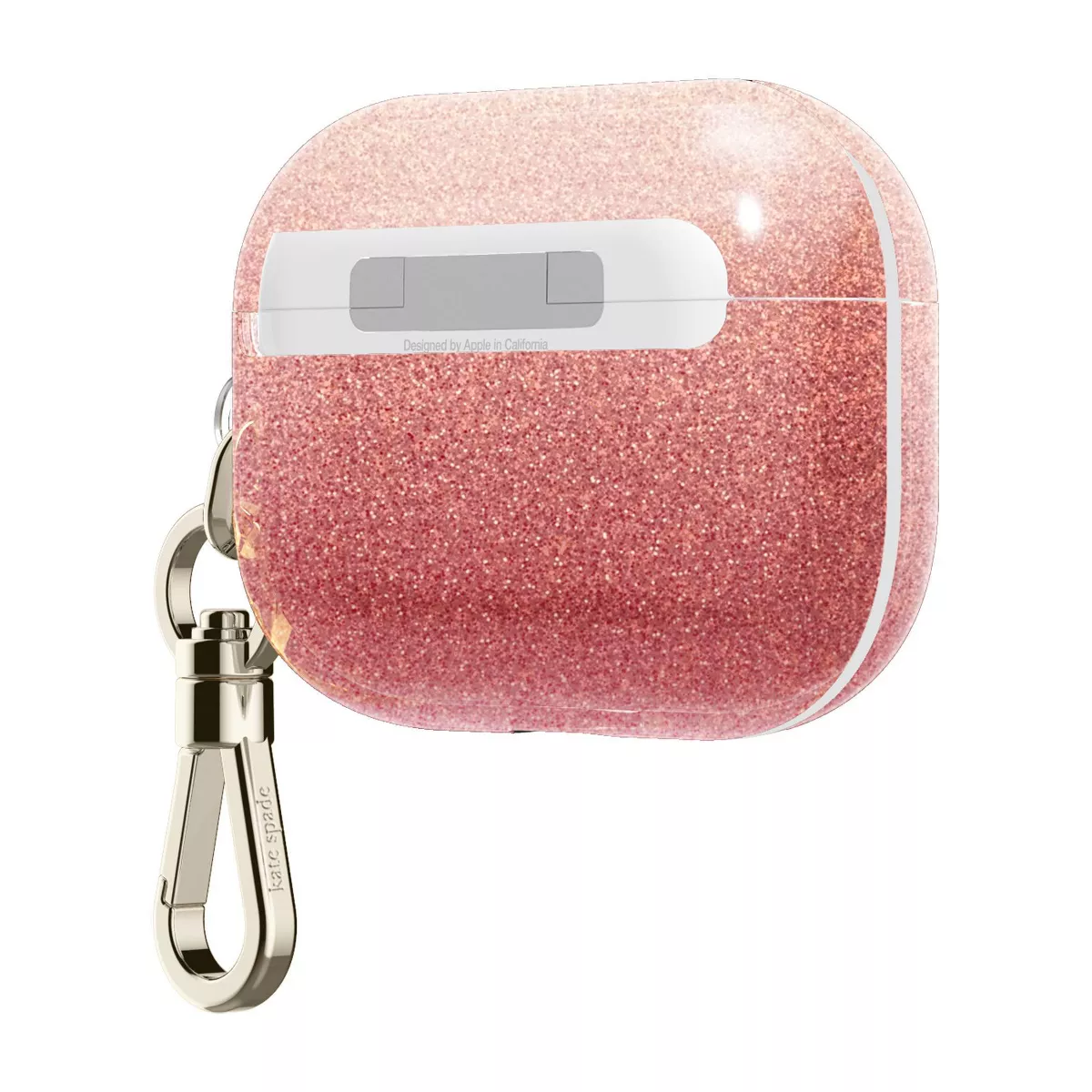 Kate Spade New York AirPods Pro Case - Ombre Glitter Sunset Pink
