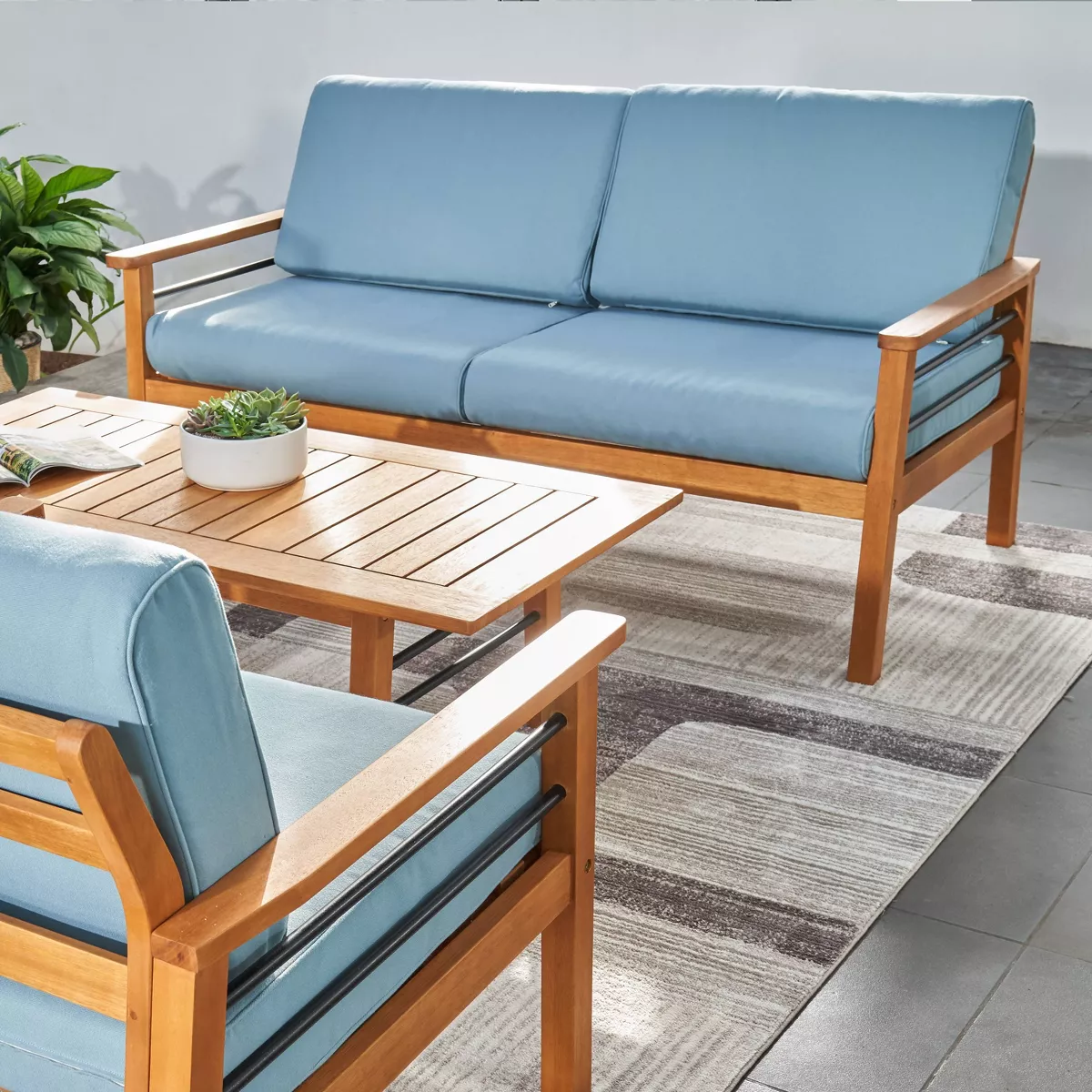 Gloucester 4pc Patio Sofa Set - Vifah