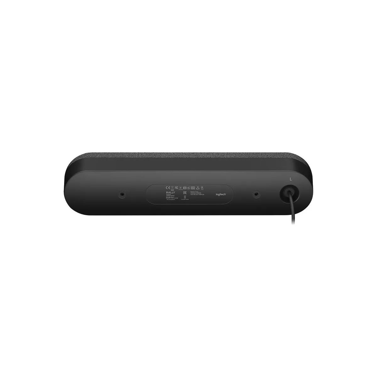 Logitech Rally Speaker System - Black - Wall Mountable