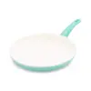 GreenLife 12" Ceramic Non-Stick Open Frypan Turquoise