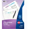Avery Dividers Plastic 5 Erasable Tabs Letter-size 1 Set 16825
