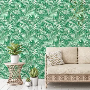Tropical Peel & Stick Wallpaper Green - Opalhouse™