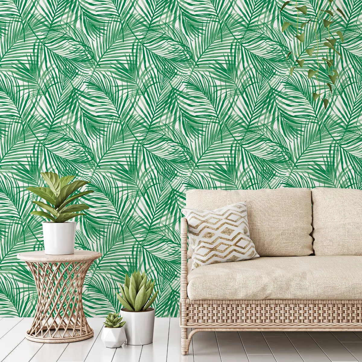 Tropical Peel & Stick Wallpaper Green - Opalhouse™