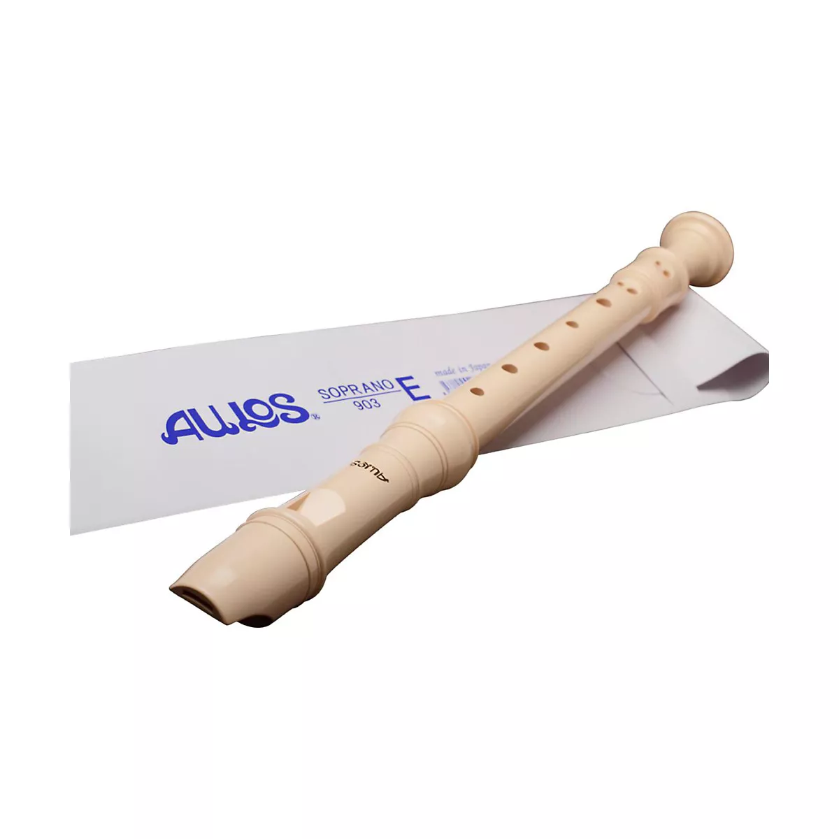 Aulos Three Piece Soprano Recorder