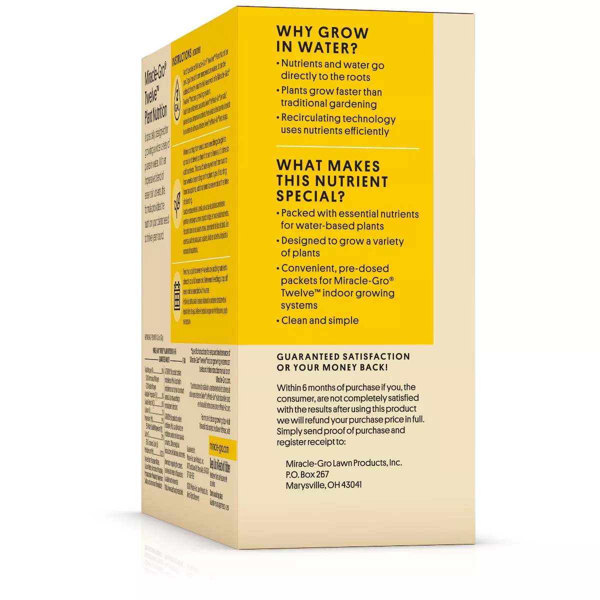 Miracle-Gro Twelve Plant Nutrition