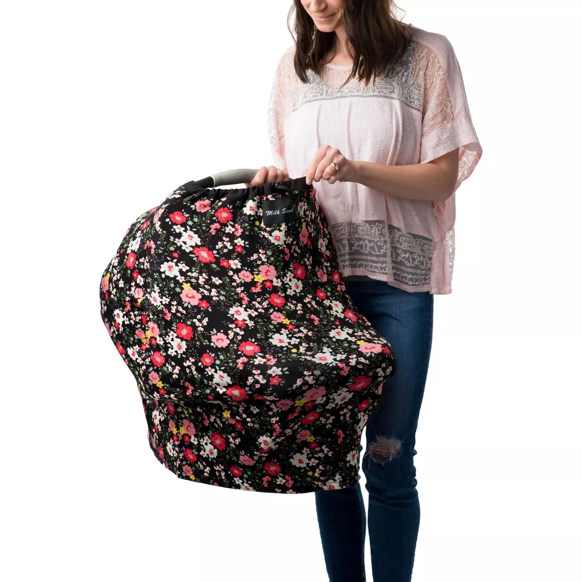 Milk Snob Multifunctional Cover- Peony