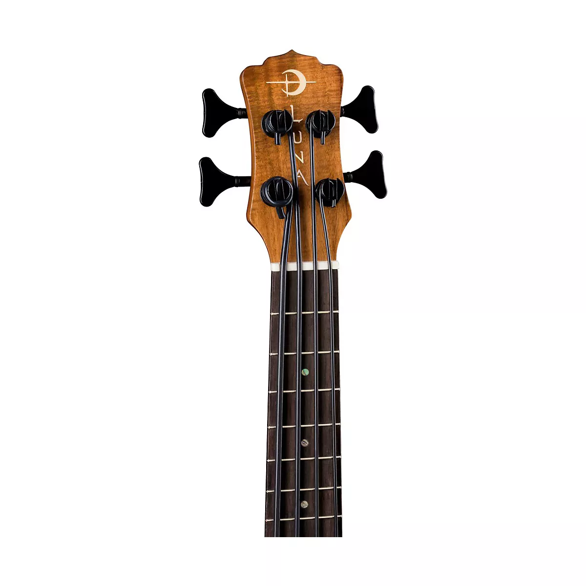 Luna Guitars Bari-Bass Koa Acoustic-Electric Ukulele Satin Natural