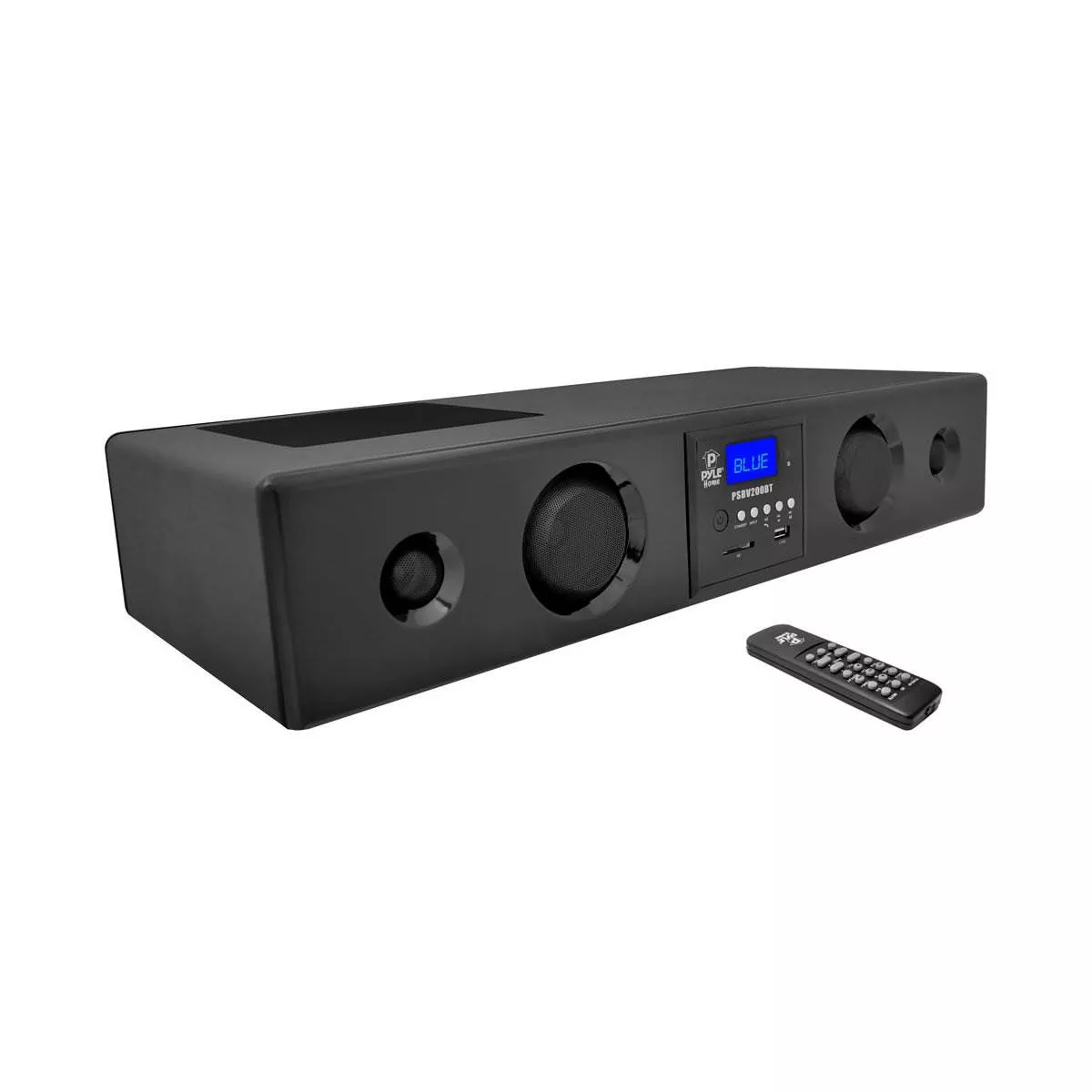 Pyle 300 Watt Bluetooth USB/SD/FM Radio Soundbar System with Remote (4 Pack)