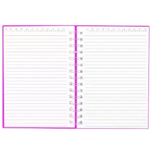 Undated Soft Cover Spiral Journal 8