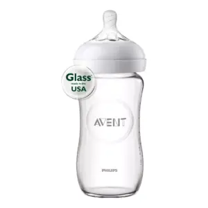 Philips Avent Natural Glass Baby Bottle - 8oz