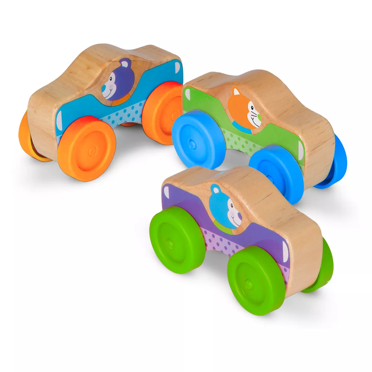 Melissa & Doug First Play Animal Stacking Cars