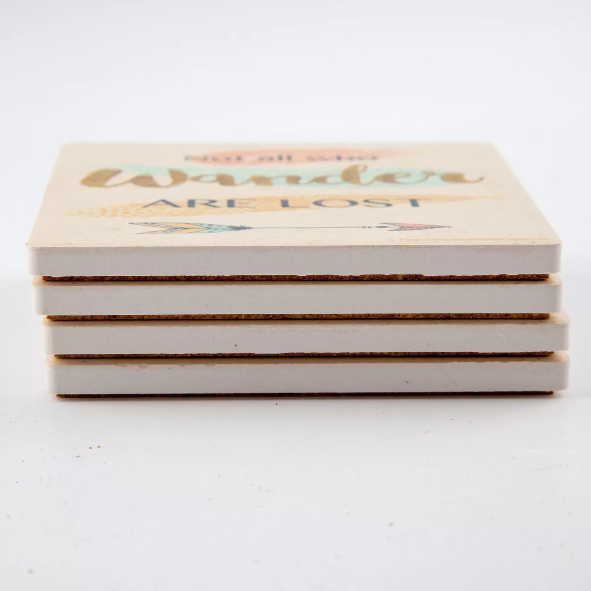 Thirstystone Not All Who Wander Are Lost Coaster Set of 4