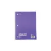 Staples 1 Subject Notebook College Ruled 8" x 10-1/2" Purple 1484083