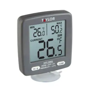 Taylor Digital Freezer/Refrigerator Thermometer