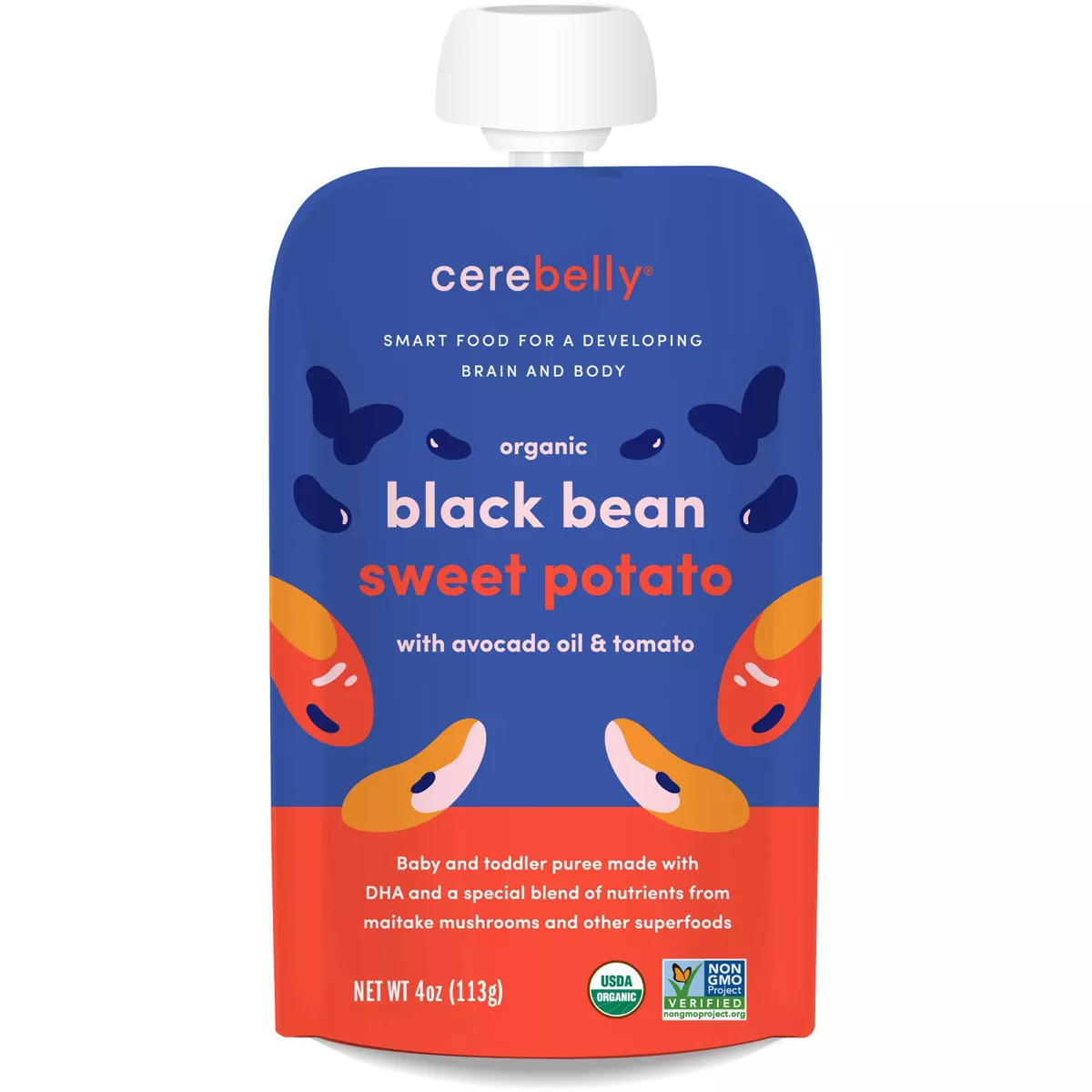 Cerebelly Clean Label Project Purity Award Winning, 11+ Months Organic Baby Food Variety pk