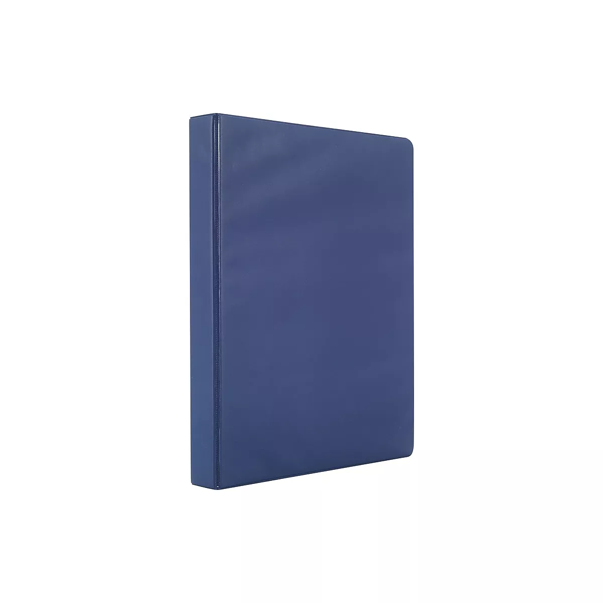 Staples Simply 1-Inch Round 3-Ring Non-View Binder Navy (26646) 1337691