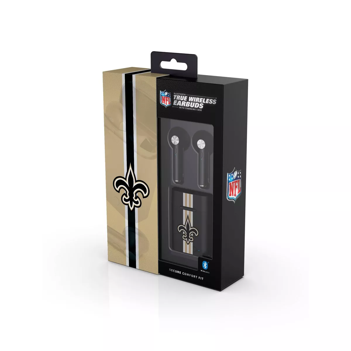 NFL New Orleans Saints Wireless Earbuds
