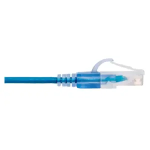 Monoprice SlimRun Cat6A Ethernet Patch Cable - Network Internet Cord - RJ45, Stranded, UTP, Pure Bare Copper Wire, 30AWG, 1ft, 5-Color, 5-Pack