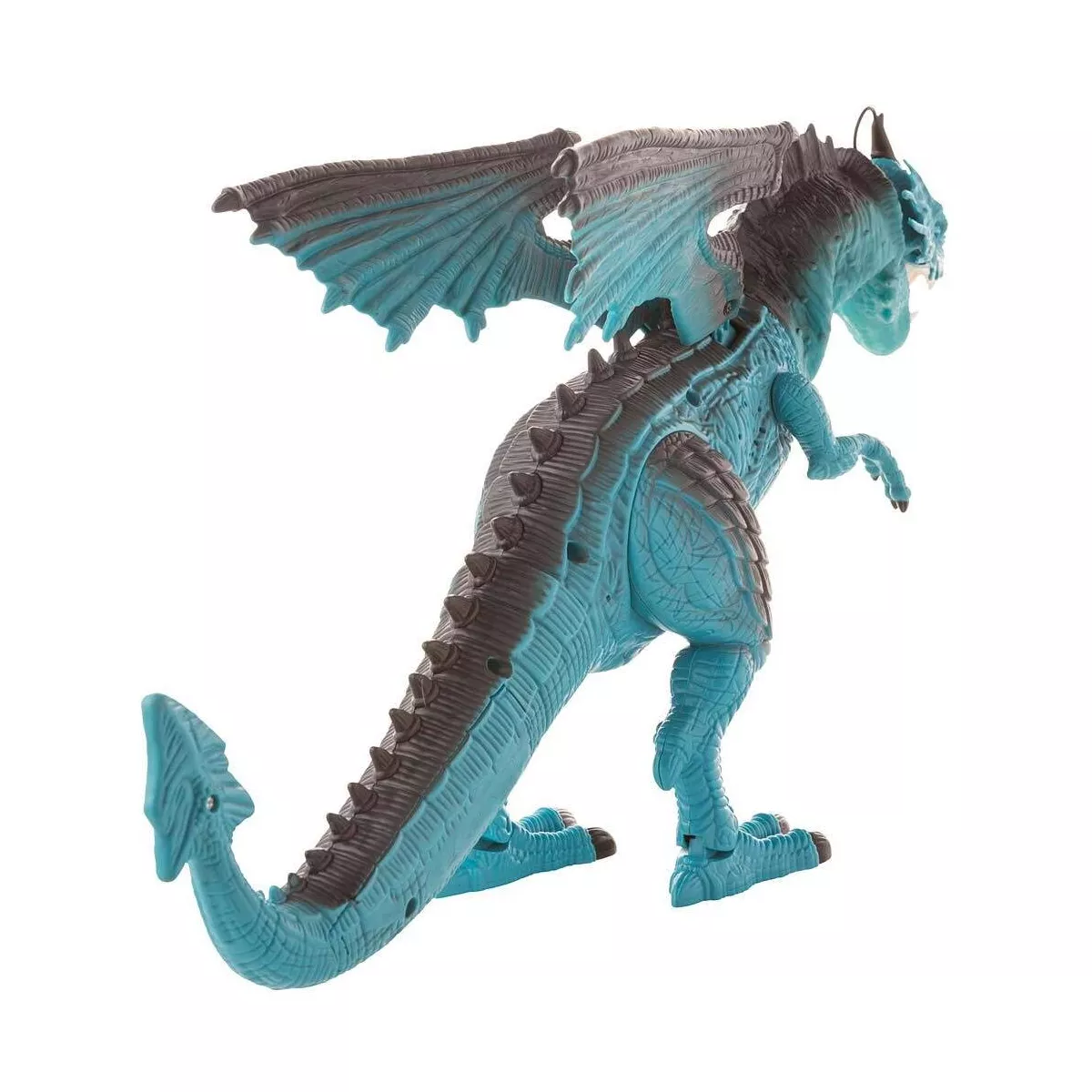HearthSong Steam-Breathing Dragon for Kids' Imaginative Play- Screeches, Stomps, and Snorts Cool Steam