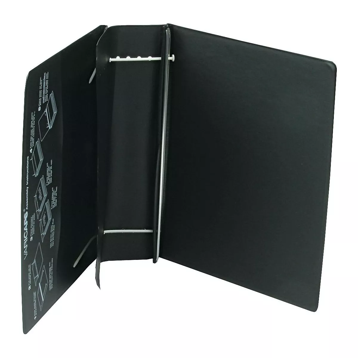 Charles Leonard Varicap6 Expandable 1 To 6 Post Binder 11 x 8-1/2 Black 61601