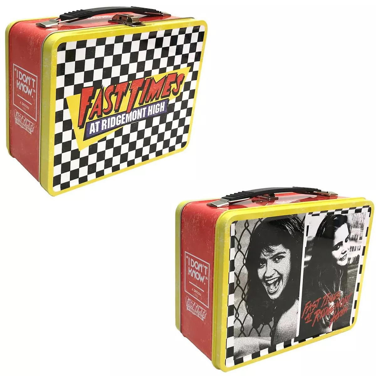 Factory Entertainment Fast Times at Ridgemont High 8.5 x 6.5 x 4 Inch Retro Style Tin Tote