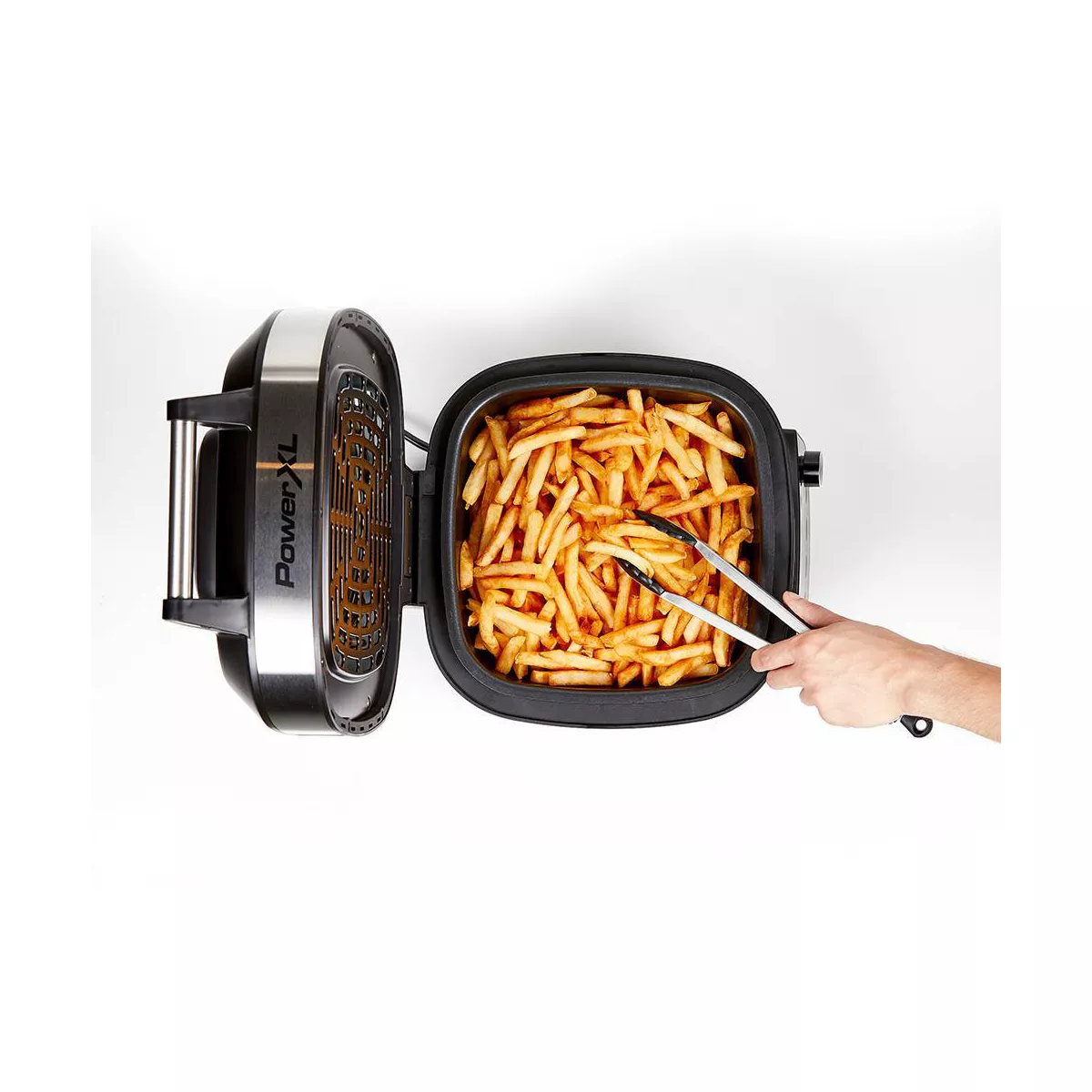 PowerXL Grill Air Fryer Combo - Silver