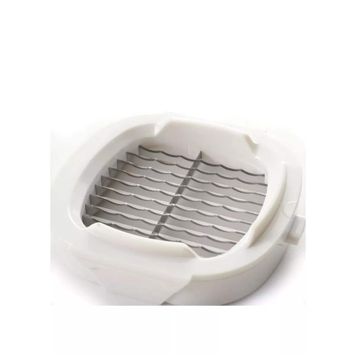 Norpro 838 Compact Big Mouth Food Chopper Slicer Kitchen Gadget with Interchangeable Grids, Cleaning Combs, and Storage Lid, 6 Cup/48 Ounce Capacity