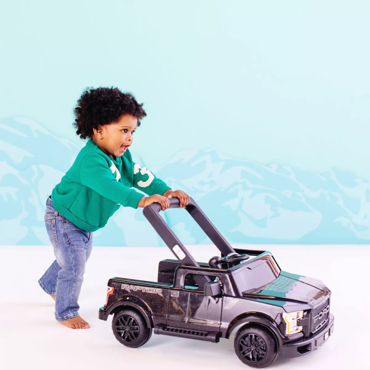 Ford F-150 Raptor 4-Ways to Play Walker - Shadow Black