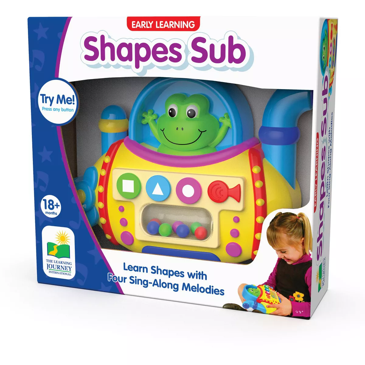The Learning Journey Early Learning Vehicles Shapes Sub Sing-Along