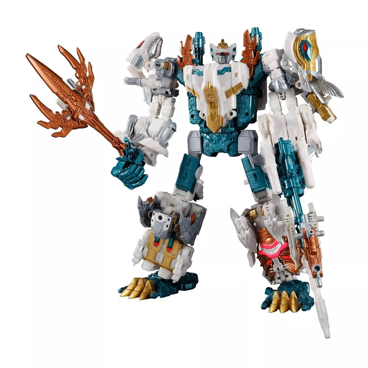 TT-GS10 God Neptune Set of 5 Takara Tomy Mall Exclusive | Transformers Generations Selects War for Cybertron Trilogy Action figures