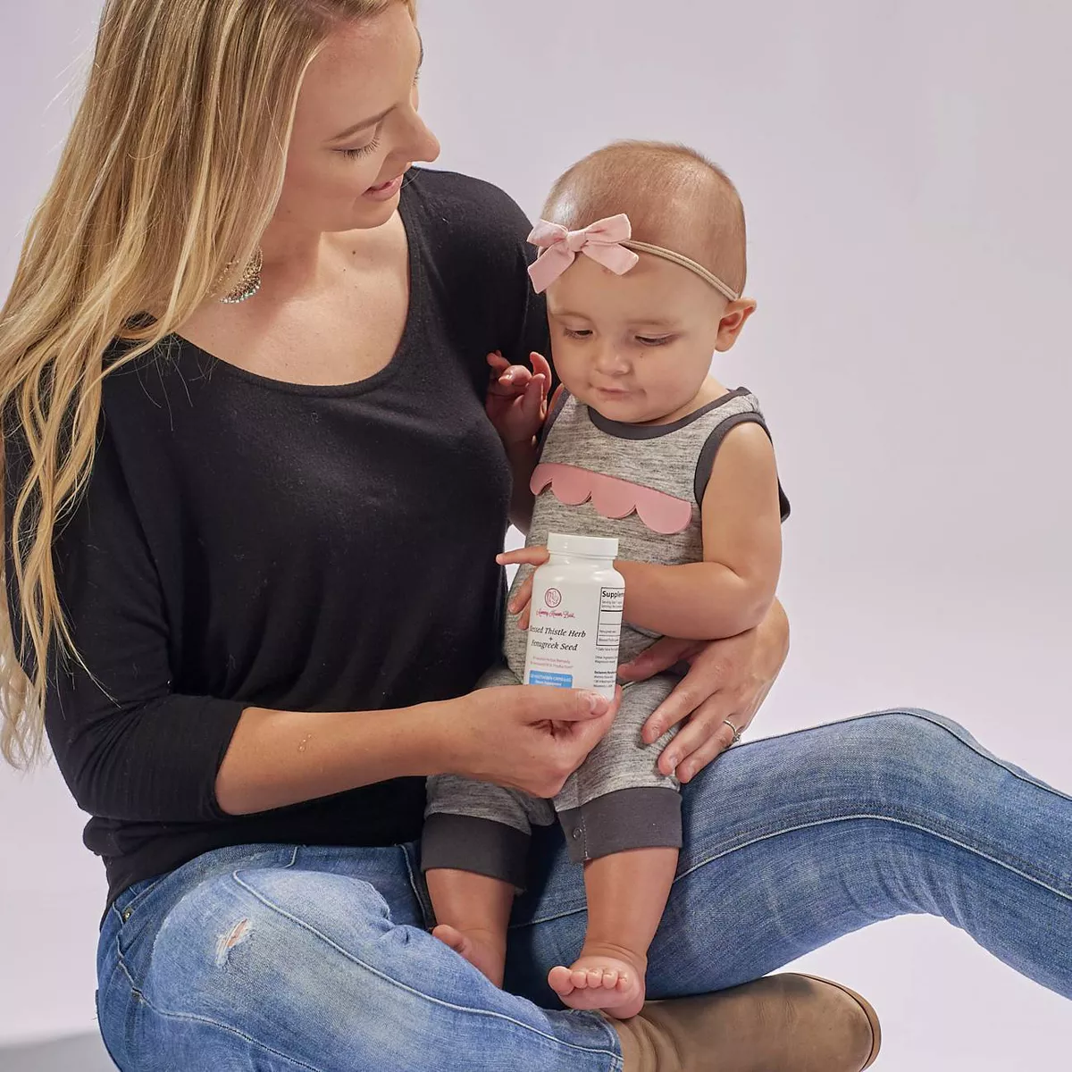 Mommy Knows Best Fenugreek Blessed Thistle Lactation Supplement - 100ct
