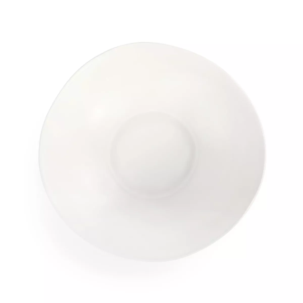 DEMDACO Textured Serving Bowl White
