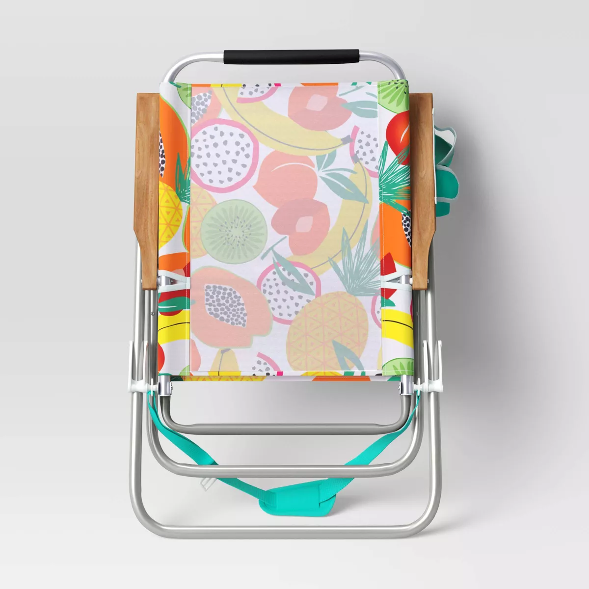 High & Wide Fruit Pattern Beach Chair - Sun Squad™