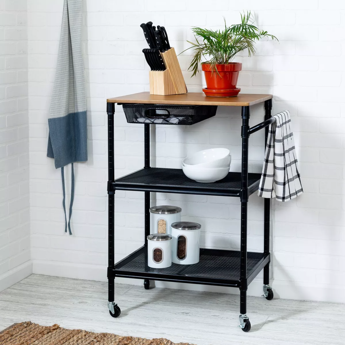 Honey-Can-Do Kitchen Cart