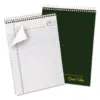 Ampad Gold Fibre Wirebound Writing Pad w/Cover 8 1/2 x 11 3/4 White Green Cover 20811