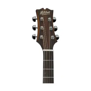 Mitchell T333E-BST Solid Mahogany Auditorium Acoustic-Electric Guitar Edge Burst