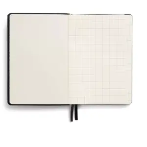 TRU RED Medium Flexible Cover Graph Journal, Blk TR54778