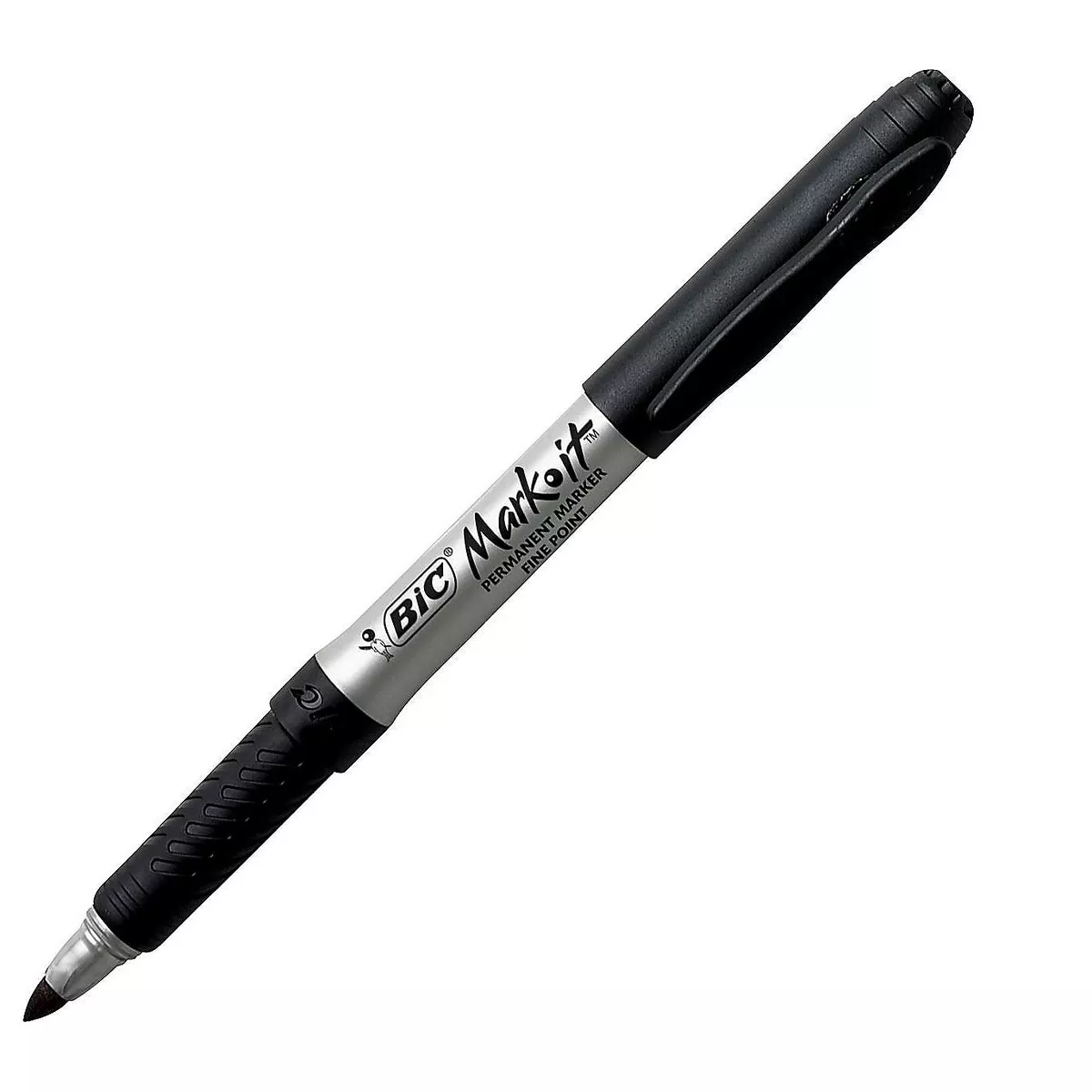 BIC Marking Permanent Marker, Fine Point, Black GPM11BLK