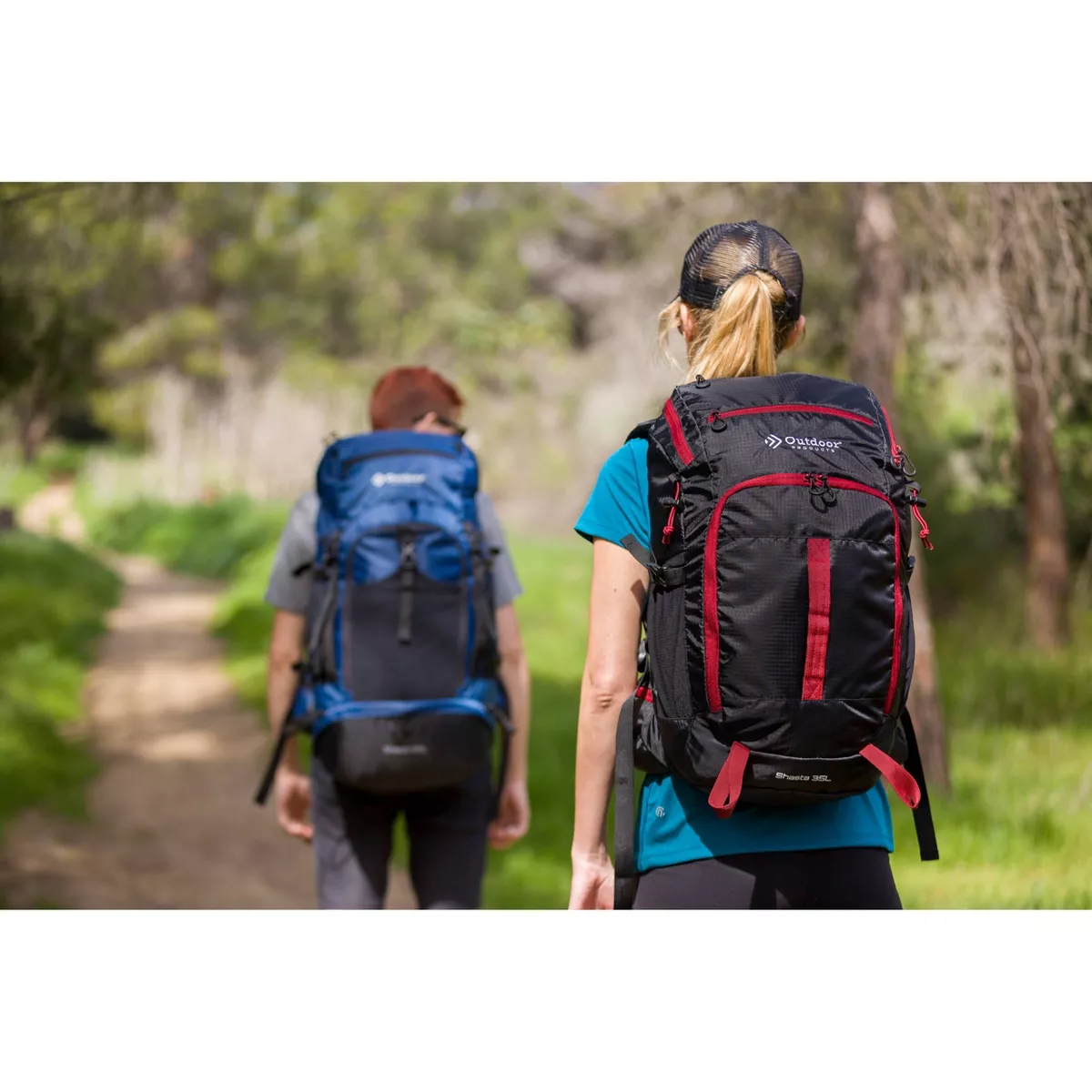 Outdoor Products Shasta 35L Technical Frame Backpack - Black