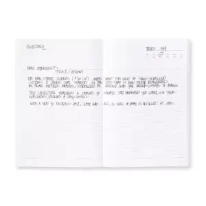 128 page College Ruled Composition Notebook 8